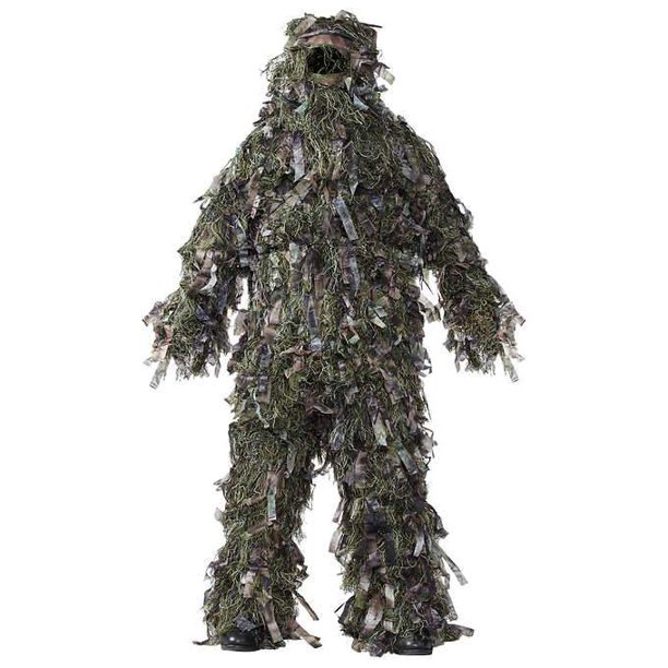 Natural Blind Green 3piece Deluxe Ghillie Suit