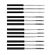 thumbnail image 1 of 25pcs 5RS Shader Microblading Needle 25pcs Stainless Steel Manual Eyebrow Makeup 3RL Microblading Needle, 1 of 4