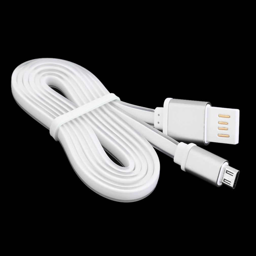 Quality Micro USB Flat Noodle Data Charging Sync Cable✔Wileyfox Spark 