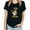 Black, variant on ALLLIST Crew Neck Womens Tops Clearance Under $10 Short Sleeve Gray Graphic T-Shirts Casual Printed Womens Shirts Plus Size