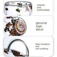 thumbnail image 6 of Water Bottle,Glass Flower Tea Cup 390ml Glass Coffee Cup Insulated Flower Coffee Cup Transparent Cup With Dried Flowers. Tumblers, 6 of 9