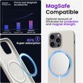 thumbnail image 4 of Magnetic Case Compatible for iPhone 14 Pro Max Case [Compatible with MagSafe] [+Screen Protector] Liquid Silicone Gel Rubber Full Body Protective Cover Case 6.7 Inch-Stone Gray, 4 of 13