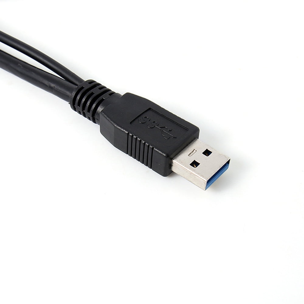 Perfekt manuskript at lege Hard Disk A 3.0 Micro Move to Dual Y Cable Cable B USB Cable - Walmart.com