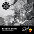 thumbnail image 4 of Guy Fieri's Flavortown 10-Piece Stainless Steel Cookware Set - Includes Frying Pans, Saucepans, Saute Pan and Stock Pot - Non-Toxic Pots and Pans, Oven-Safe up to 500F, 4 of 7