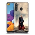 thumbnail image 1 of Head Case Designs Officially Licensed Justice League Movie Character Posters Superman Soft Gel Case Compatible with Samsung Galaxy A21 (2020), 1 of 7