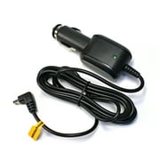 EDO Tech Car Charger for Garmin Nuvi 40lm 50lm 200 255w 1300 1350 1450 GPS Navigator ( 6-1/2' Long Cable Vehicle Adapter Power Cord)