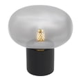 thumbnail image 3 of Art Decorative Bedside Table Lamp, Simple Nightstand Lamp, Mushroom Table Lamp Smoky Gray, 3 of 10