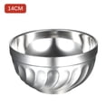 thumbnail image 1 of Cuenco de acero inoxidable Anti-quemaduras Cuenco de aislamiento térmico de doble pared Sopa antideslizante Leyfeng  Recipiente, 1 of 7
