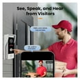 thumbnail image 4 of 7/10 Inch Video Intercom 1080P Doorbell For Apartment 2-Monitors Kit In Private House Wifi Security Home System Swipe Unlock ,Install Fast, 4 of 5
