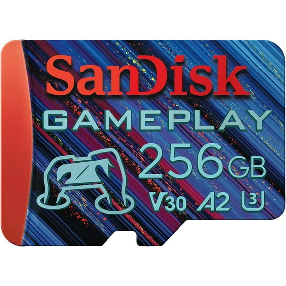 SanDisk GamePlay microSD™ Card for Mobile and Handheld Console Gaming - 256GB