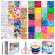 thumbnail image 4 of Kit de fabricación de pulseras JOJANEAS 6800 unidades de abalorios para niñas, 4 of 6