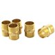 thumbnail image 1 of 1/2 BSP macho a macho Rosca Igual Accesorios Hex. Reductor Boquilla 5 Piezas Unique Bargains accesorios de tubería industriales, 1 of 2