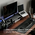 thumbnail image 4 of Fenge Monitor Stand, Dual Monitor Riser for 2 monitors with Adjustable Laptop Riser, 4 of 7