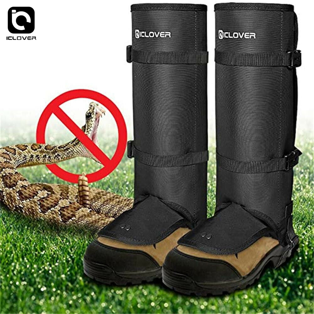 Snake Gaiters For Hiking Camping Snake Bite Protection Leg Guard Boot Waterproof 