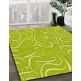 thumbnail image 3 of Ahgly Company Machine Washable Indoor Square Transitional Pistachio Green Area Rugs, 5' Square, 3 of 7