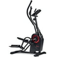 thumbnail image 3 of Sunny Health & Fitness Magnetic Vertical Elliptical Cardio Climber Machine and Exercise Stepper, Workout Cross Trainer, SF-E3919, 3 of 9