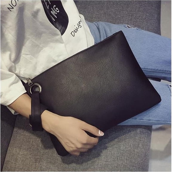 Elegant Envelope Clutch Purse for Women Evening Dinner Party Fashion Solid Color Handbag