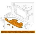 thumbnail image 3 of CAPA For Front Engine Splash Shield Under Cover Fits 10-13 Tucson 291102S000, 3 of 3