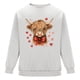 thumbnail image 5 of Ceisia Men's Regular-Fit Crew-Neck Heart-Yak Printed Casual Sweatshirt Gift, 5 of 6