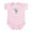 Petal Pink, variant on CafePress - Mom, Dad, & Jackosaurus Infant Bodysuit - Baby Light Bodysuit, Size Newborn - 24 Months
