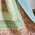 thumbnail image 3 of Global Trends Portsmouth Bordered Reversible Bedspread and Pillow Sham Set, 3-Piece Queen, 3 of 6