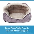 thumbnail image 5 of Vibrant Life Oval Small Cuddler Dog Bed, Taupe, 5 of 7