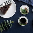 thumbnail image 6 of FMSHPON Park and Giraffe Outside The Window Set of 4 Round Coaster for Drinks, Absorbent Ceramic Stone Coasters Cup Mat with Cork Base for Home Kitchen Room Coffee Table Bar Decor, 6 of 6