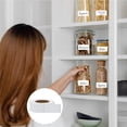 thumbnail image 3 of 1000Pcs Dissolvable Freezer Labels, Removable Waterproof Food Storage Stickers, Dishwasher Safe, 1x2 Inch, 2 Rolls, 3 of 7
