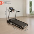 thumbnail image 5 of Caminadora Electrica 2 HP Centurfit Inclinacion manual Soporta hasta 110 kg, 5 of 5