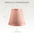 thumbnail image 5 of Royal Designs, Inc. Empire Chandelier Shade CS-1005-5PNK, Pink, 3 x 5 x 4.5, 5 of 8