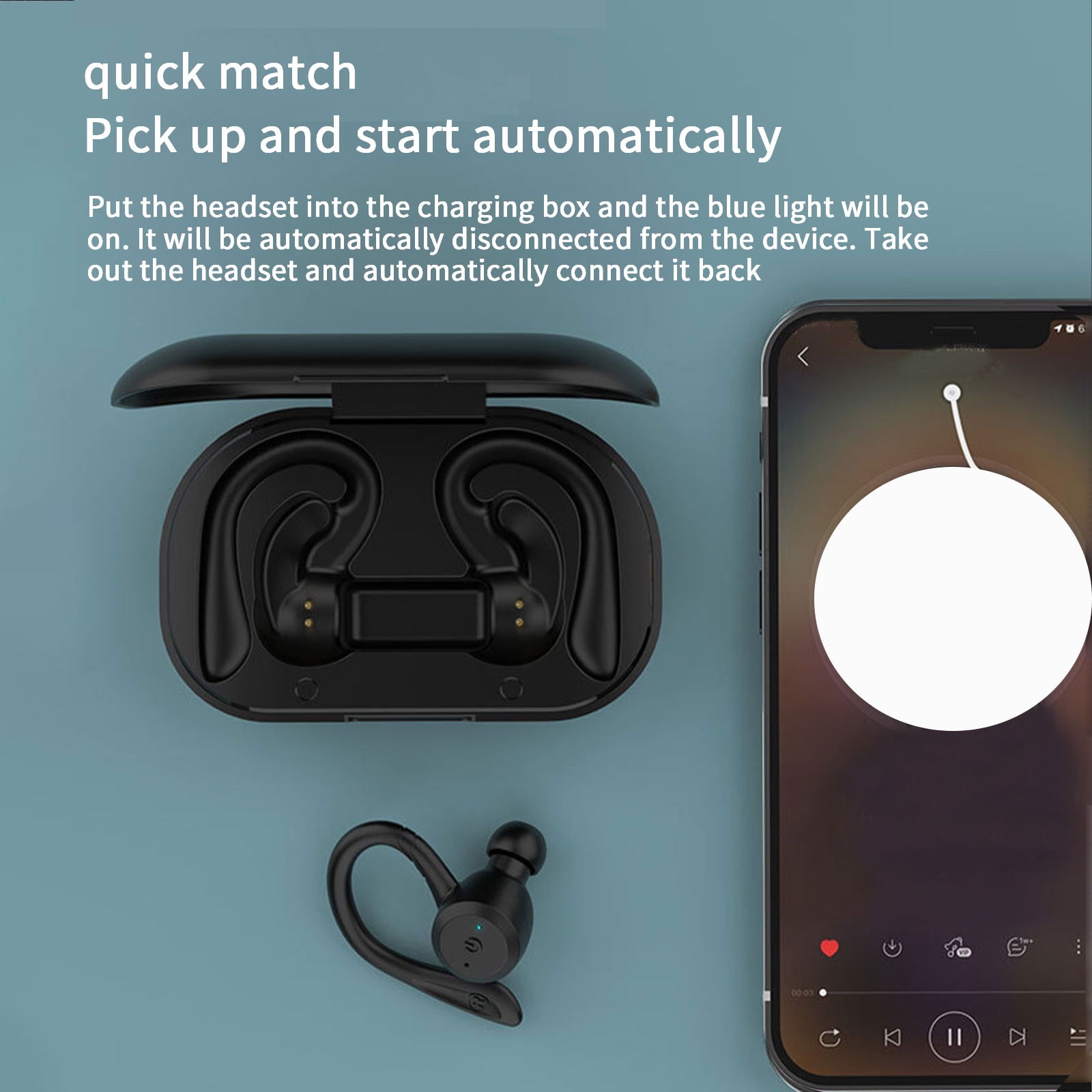 Deal of the day Prime today True Wireless Bluetooth Earbuds & Charging Case - Pink, Dual Connect, IPX4 Sweat Resistance, Bluetooth 5 Connection, 3 EQ Sound Settings Signature, Balanced, Bass Boost