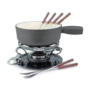 Swissmar Lugano KF-66513 Fondue Set , Cast Iron, Cookware Set