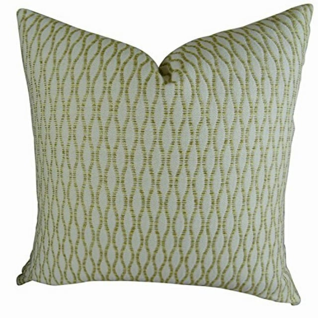 Plutus Winding Road Zest Handmade Pillow, (Double sided 18" x 18")
