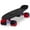 2tone Black/Red, variant on Flybar 22 inch Plastic Cruiser Skateboard, Non-Slip Deck, for Boys and Girls Ages 6+ up to 175lbs, Black Logo