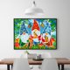 thumbnail image 4 of Cuadros Decorativos 5D DIY taladro redondo completo diamante pintura gnomos arte luminoso mosaico Kit 40x30cm Likrtyny embutido en tela, 4 of 9