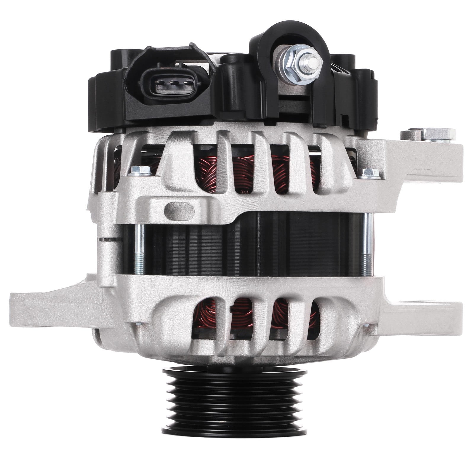 Alternator 90A 12V for 12-17 Hyundai Accent/Veloster 1.6L & 12-13 Kia Rio 1.6L Replaces 13209N, 37300-2B300/510, 2607372