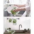 thumbnail image 5 of St Patrick's Day Kitchen Dish Towels for Drying Dishes Set of 3, Lucky Shamrock Leaf Books Coffee Cups Wooden Waffle Weave Microfiber Hand Tea Bathroom Towels Quick Dry & Absorbent Towel 15.7x23.6, 5 of 7