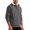AB148 Grey, variant on Button Drawstring Hoodies For Mens Casual Long Sleeve Pullover Tops Comfortable Hooded Sweatshirts For Streetwear