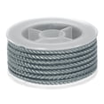 thumbnail image 1 of Unique Bargains Nylon Thread Twine Beading Cord 4mm Extra-Strong Braided Nylon Crafting String 3.2M/10.5 Feet, Grey, 1 of 7