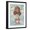 Black Frame, variant on Art.com Flamingos in Teacup Art Print by Fab Funky, 12" x 16"