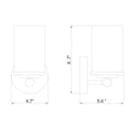 thumbnail image 2 of Z-Lite 1 Light Wall Sconce, 2 of 8