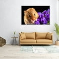 thumbnail image 2 of Harvest Mice On Flowers - Wrapped Canvas Print Wall Art | 18" W x 12" H, 2 of 4