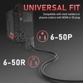 thumbnail image 4 of Cable de extensión para soldador YESWELDER, 20 pies, 250 V, 10 AWG, NEMA 6-50, 4 of 6