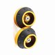 thumbnail image 4 of CNC Aluminum Front Fork Wheel Frame Sliders Motorbike Falling Protection Scooter Moped Gold, 4 of 4