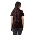 thumbnail image 4 of Moomaya Chemise Tunique Style Enveloppant pour Femmes en Coton Décontracté Col Classique Boutonné, 4 of 6
