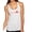 Heather White, variant on Wild Bobby, Dog Heartbeat | Paw Print EKG Lifeline | Veterinarian Vet Tech Dog Lover Tri-Blend Racerback Tank Top, Envy, Medium