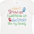 thumbnail image 4 of Inktastic Electrician Like Daddy Boys or Girls Toddler T-Shirt, 4 of 5
