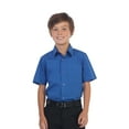 thumbnail image 3 of Gioberti Boy's Short Sleeve Solid Dress Shirt, 3 of 5