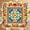 Color 1, variant on Mahjong Mat 31.5" x 31.5" Desert Floral Decorative Frame Cactus Wildflowers Colorful Southwest Non-Slip Noise Reduction American Mahjong Tiles Table Cover for Dominoes Poker Card Board Games Gift