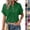 24# Green, variant on Womens Cotton Linen Gauze Shirts Loose Fit Button Down Blouses Casual Summer Textured Collared Crinkle Seersucker Tops (S,Mint Green)